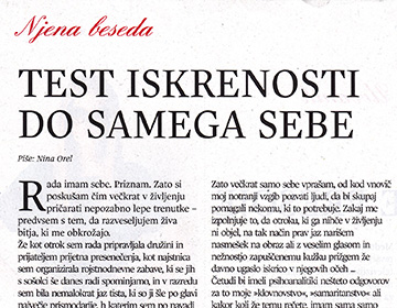 Objava Dnevnikova priloga Nika